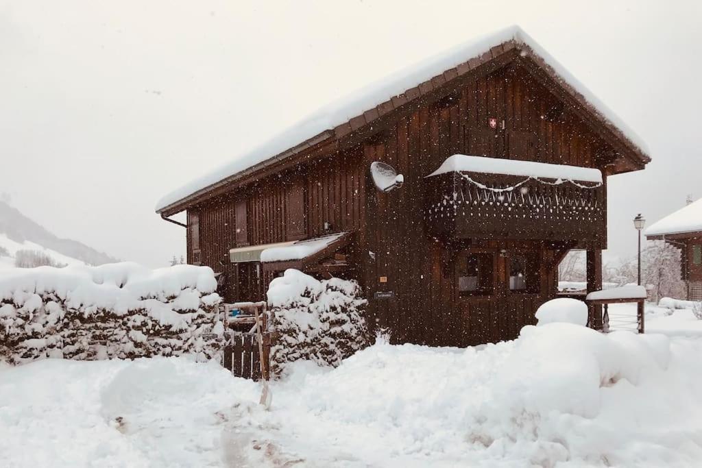 Chalet La Grange Seytroux Bagian luar foto